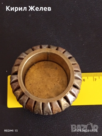 Красива месингова кутия сувенир Индия за КОЛЕКЦИЯ 22901, снимка 6 - Други ценни предмети - 51747430