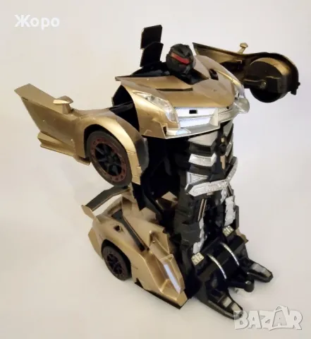 Голяма кола трансформер с дистанционно управление с звук и светлина 770438, снимка 10 - Коли, камиони, мотори, писти - 48559565