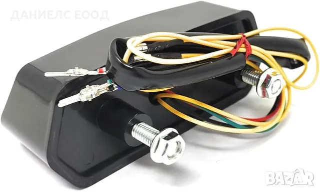 LED Стоп диоден за мотоциклет с вградени мигачи., снимка 3 - Аксесоари и консумативи - 47394204