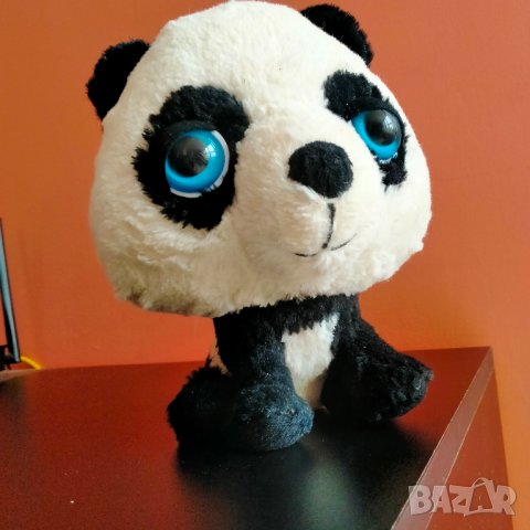 Плюшена играчка Панда Big Headz Panda Penny 2021г 20 см, снимка 2 - Плюшени играчки - 40215971