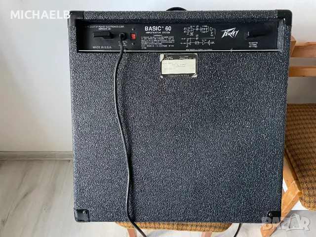 Продавам кубе за китара/бас PEAVEY-BASIC 60, снимка 4 - Други - 50127480