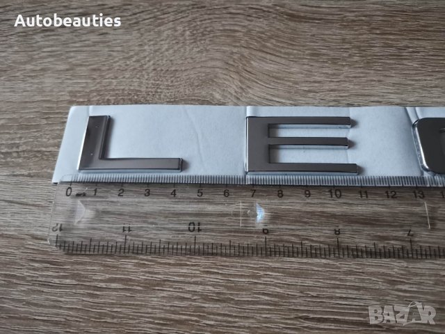 Емблема лого надпис сребрист Сеат Леон Seat Leon , снимка 4 - Аксесоари и консумативи - 38759199