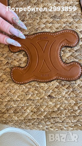 CELINE bag*Чанта за плаж рафия селин, снимка 5 - Чанти - 53365439