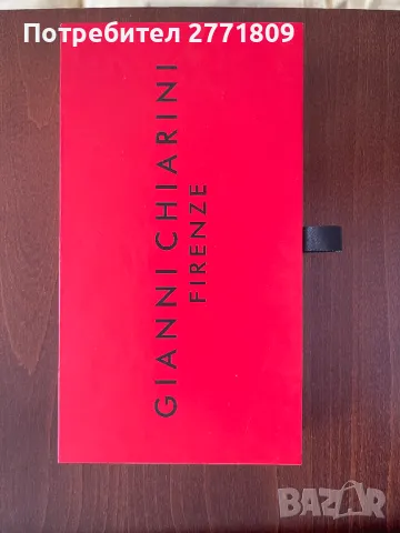 GIANNI CHIARINI Оригинален кожен портфейл - Златист, снимка 2 - Портфейли, портмонета - 50108633