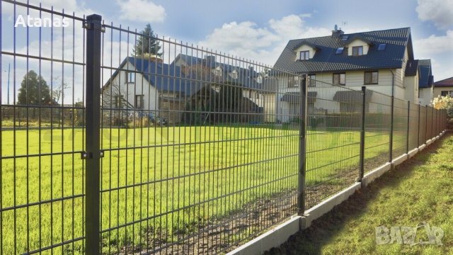 Двойни оградни пана - Немски стил, double 6*5*6 или 8*6*8 , снимка 4 - Други стоки за дома - 41821565