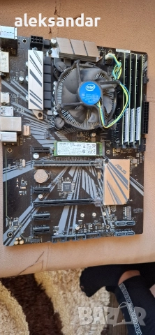 дъно.asus prime.z370.intr.i7.8700.32GB.ram.DDR4.ssd.512.GB, снимка 2 - Дънни платки - 52918758