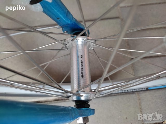 Продавам колела внос от Германия алуминиев сгъваем велосипед PONY SPORT 20 цола  SHIMANO STURMEY ARC, снимка 16 - Велосипеди - 33912226