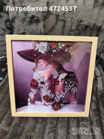 🌸Картина тип диамантен гоблен, снимка 4 - Гоблени - 53293837