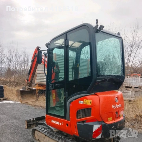 Минибагер Кубота Kubota