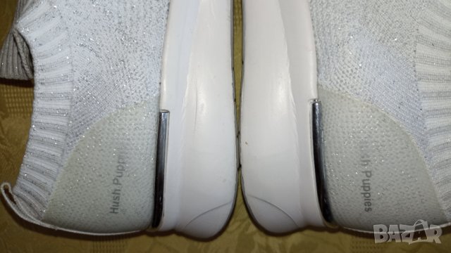 Hush puppies N42, стелка 27,5 см.Бели  оригинални ластични обувки, снимка 15 - Кецове - 41719658