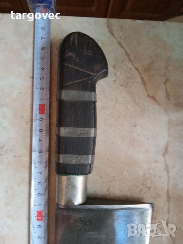 Огромен старинен кован немски нож , снимка 4 - Антикварни и старинни предмети - 41638483
