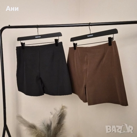 Пола-панталонки със златна катарама тип zara, снимка 4 - Поли - 52165541