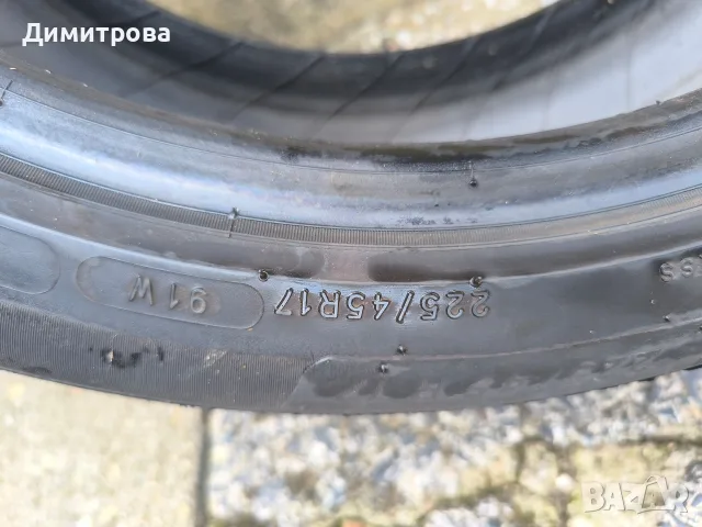 Лятна гума 225/45/17 Mishelin, снимка 7 - Гуми и джанти - 56181853