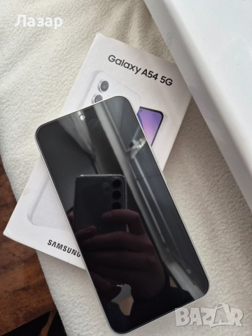 КАТО НОВ! SAMSUNG A54 5G 128GB 8GB Awesome White