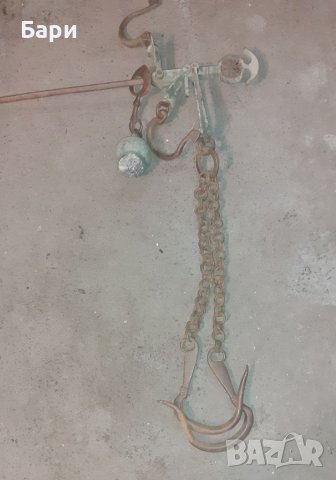 Стар ръчно направен кантар -Паланца, снимка 3 - Други ценни предмети - 41210512