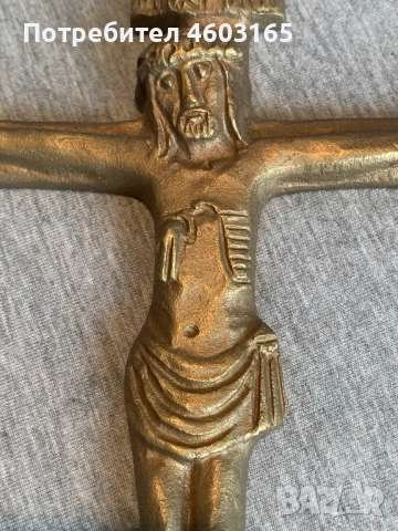 бронзов кръст , снимка 8 - Антикварни и старинни предмети - 52595260
