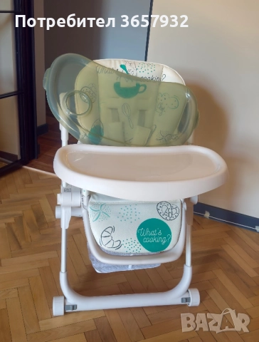 Столче за хранене Chipolino Master Chef , снимка 5 - Столчета за хранене - 51667372