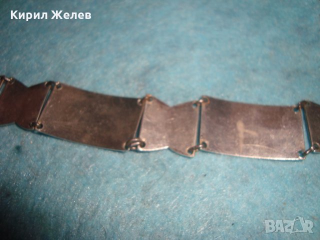 СТАРИННА АРАБСКА СРЕБЪРНА с НИЕЛО РЪЧНО ХУДОЖЕСТВЕНО ОРНАМЕНТИРАНА ГРИВНА УНИКАТ МАЙСТОРСКА 25702, снимка 15 - Антикварни и старинни предмети - 35859106