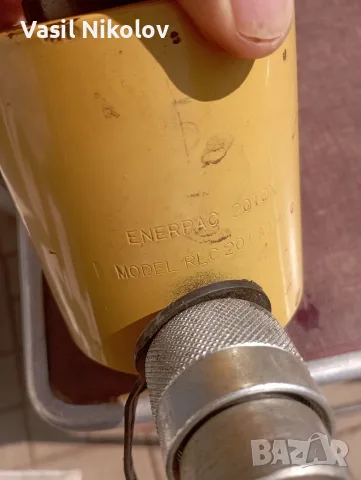 Едно действаш хидравличен цилиндър Enerpac RLC 20 , снимка 5 - Други машини и части - 56017467
