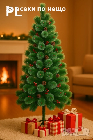 Коледни елхи зелени – различни размери Код P1460, снимка 5 - Декорация за дома - 52318406