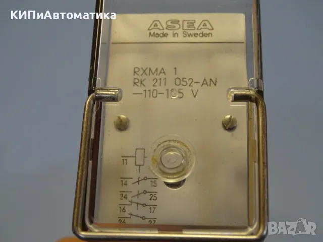 реле ASEA RXMA1 RK211 052-AN-110-125V Combiflex Auxiliary Relay, снимка 2 - Резервни части за машини - 49812534