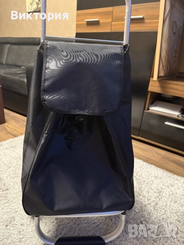 Пазарска количка с големи колела