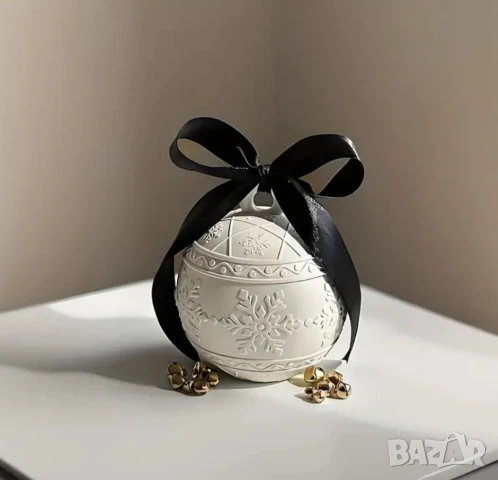 Молд бурканче коледна топка два вида , снимка 10 - Форми - 49667553