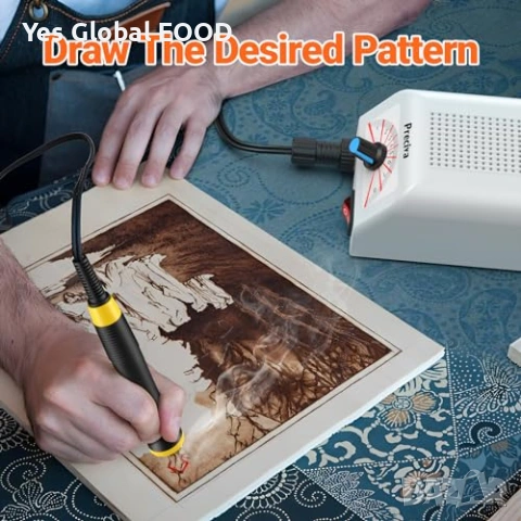 Preciva Пирографска станция 25W, снимка 7 - Други инструменти - 53634658