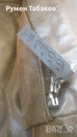 Авиаторско кожено яке, снимка 15 - Якета - 53242524