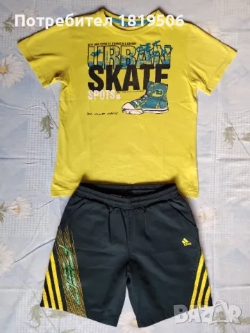 къси панталонки за момче 140-146см 2бр по 4, снимка 13 - Къси панталони - 50329725