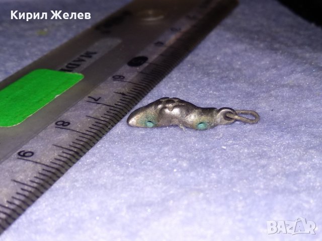 ВЪЗРОЖДЕНСКА САЧАНЕНА ВИСУЛКА от ПРОЧЕЛНИК НАГРЪДНИК ТРЕПКА ЕТНО НАКИТ НОСИЯ 27206, снимка 11 - Антикварни и старинни предмети - 39307994