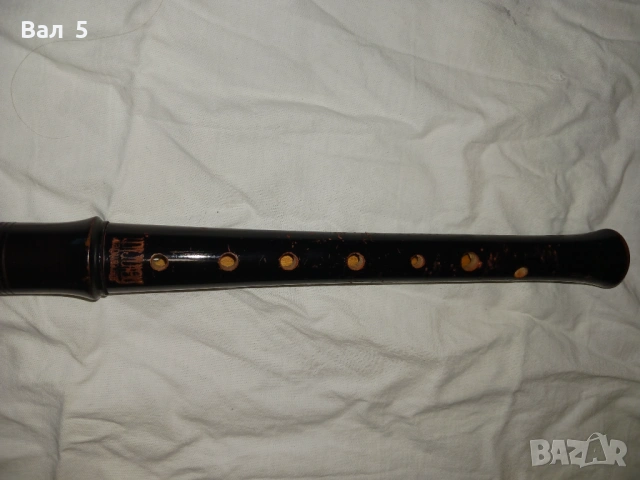 Стара дървена блокфлейта ALEXANDER HEINRICH - Германия, снимка 4 - Духови инструменти - 53246183