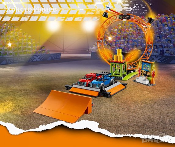 LEGO CITY STUNTZ Арена за каскаьорско шоу 60295 Лего Оригинално Конструктор, снимка 6 - Конструктори - 39281888