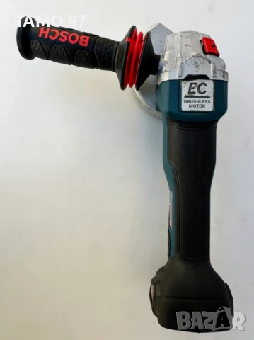 BOSCH GWS 18V-10 PC - Акумулаторен безчетков ъглошлайф, снимка 5 - Други инструменти - 51233861