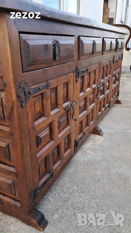 Шкаф-контрабюфет масив №160, снимка 3 - Шкафове - 52502085