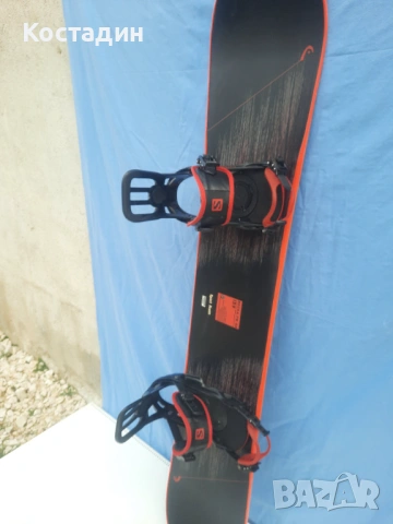 сноуборд  HEAD ROCKA FW 4D   +автомати 159см., снимка 5 - Зимни спортове - 53610313
