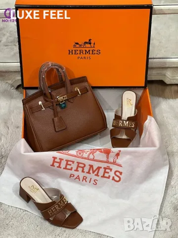 Hermes 🤍Дамски Чехли 🤍 37-41н., снимка 3 - Чехли - 55781634