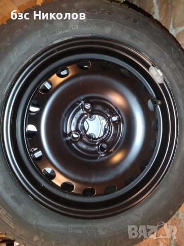 Алуминиеви джанти за VW Up R-Line 5,5Jx15 ET40 + централни капачки VW + резервна гума за VW Up., снимка 11 - Гуми и джанти - 52798744