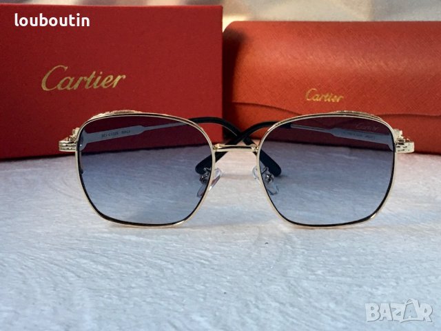 Cartier 2023 дамски слънчеви очила 4 цвята квадратни, снимка 11 - Слънчеви и диоптрични очила - 41951028