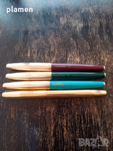 Луксозни позлатени писалки 4 броя, снимка 2 - Антикварни и старинни предмети - 34736308
