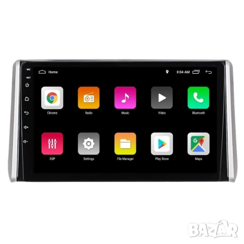 Мултимедия, 10", Двоен дин, за Toyota RAV4, Андроид, за РАВ 4, Дин екран, навигация, Android, RAV 4, снимка 6 - Аксесоари и консумативи - 52624824