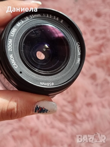 Canon EOS 1300D + обектив 100-200mm, снимка 7 - Фотоапарати - 52732584