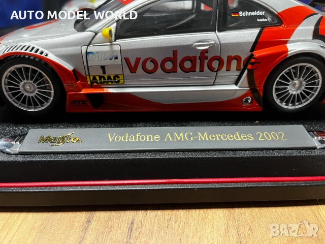 Колекционерки модел метална количка MAISTO MERCEDES CLK DTM 2002г 95 лв. / 48.57 €, снимка 3 - Колекции - 53489340