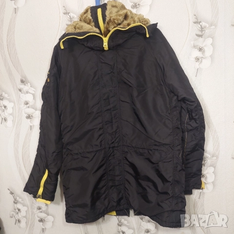 Парка Alpha Industries N3B размер Л, снимка 5 - Якета - 52596883