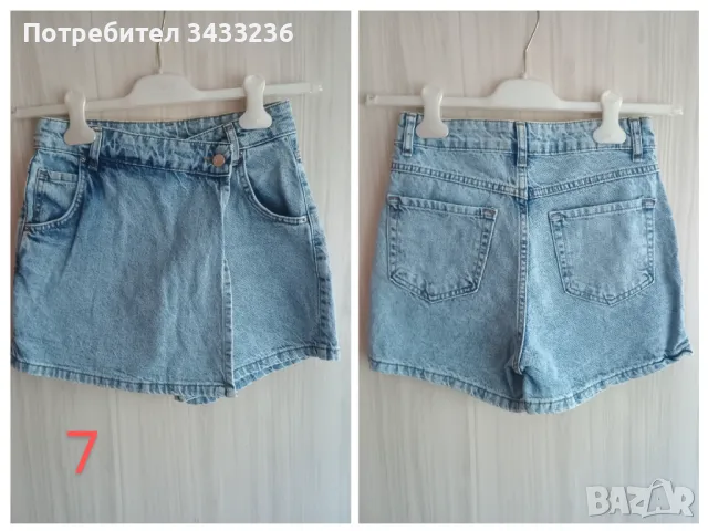 Дамски дънкови къси гащи и гащеризони ххс, снимка 7 - Якета - 50052095