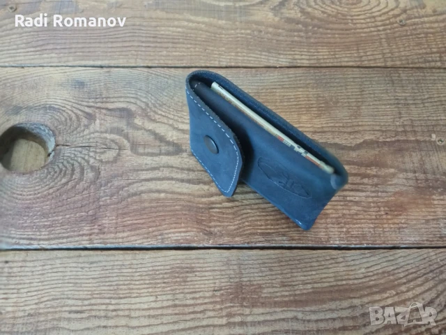 Джобен мъжки кожен портфейл , снимка 8 - Портфейли, портмонета - 50941213