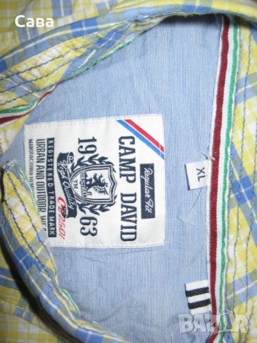 Риза и блуза CAMP DAVID  мъжки,ХЛ, снимка 2 - Ризи - 44622986