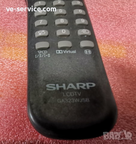 Оригинално дистабционно за телевизори Шарп / SHARP GA323WJSB, снимка 2 - Дистанционни - 36158093