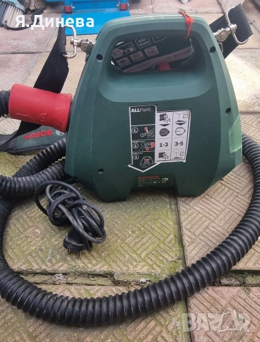 Машина за боядисване Parkside 650w, снимка 4 - Други инструменти - 53809735