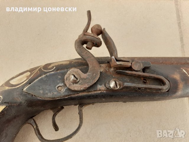 Красив кремъчен пистолет,пищов,оръжие, снимка 7 - Колекции - 39958927